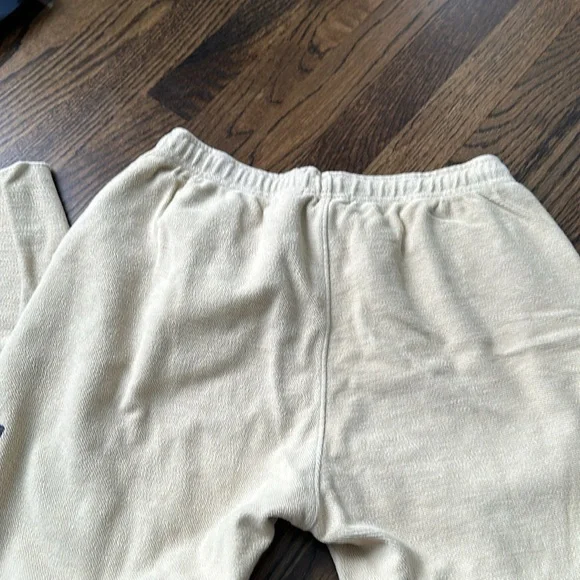 Madhappy Beige Sweatpants with Navy Print - Picture 8 of 8